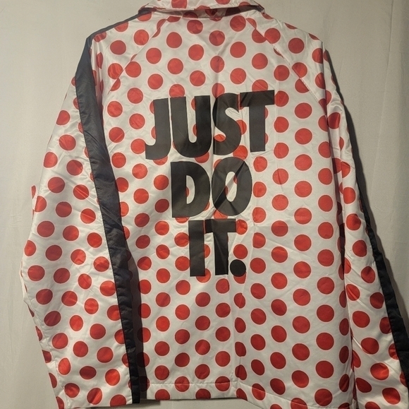 Nike Sportswear JDI Synthetic Fill Print Polka Dot Jacket Size Medium BV5539-657 - Picture 6 of 7
